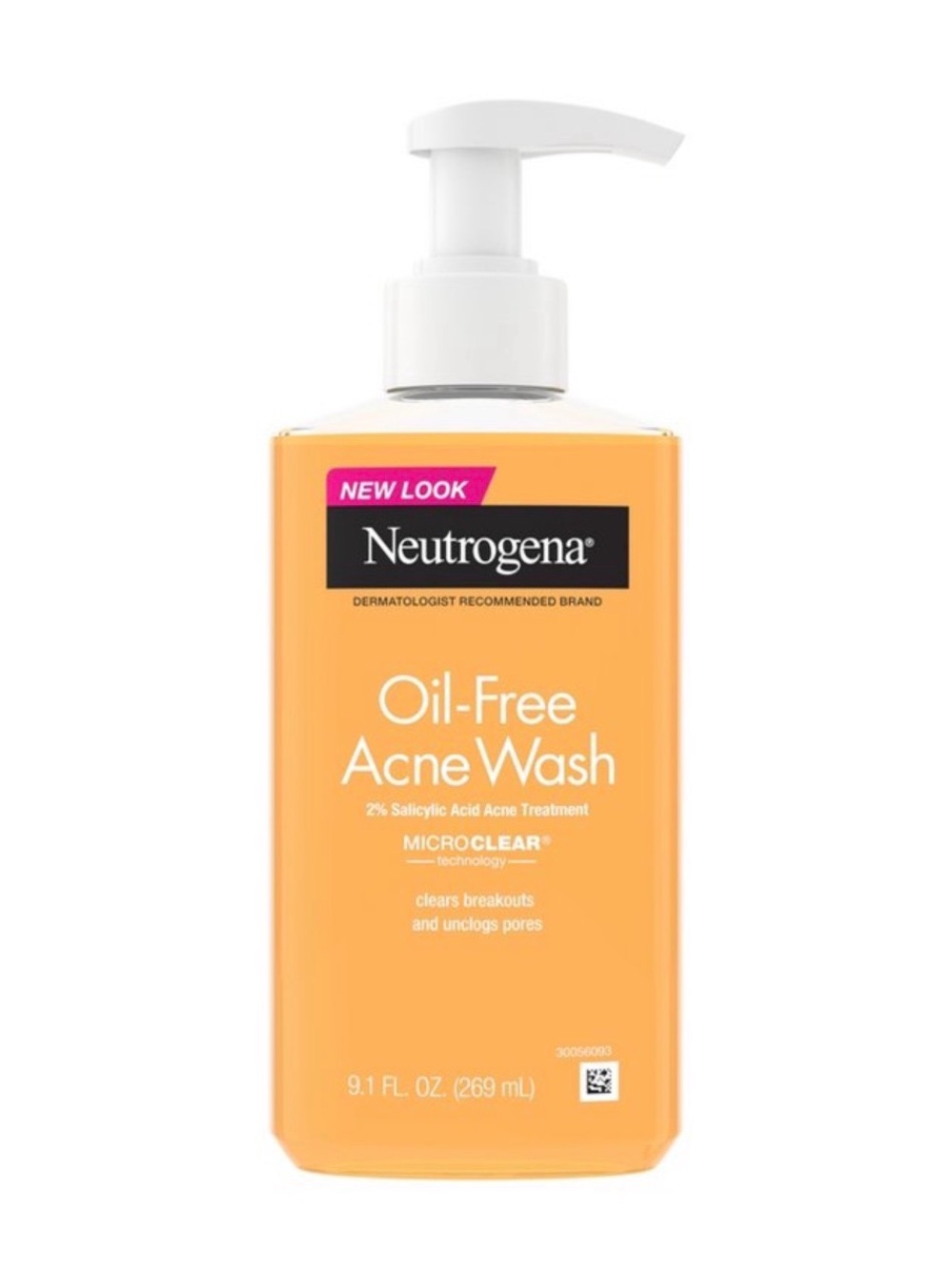 Neutrogena Oil-Free Salicylic Acid Acne Fighting Face Wash - 9.1oz